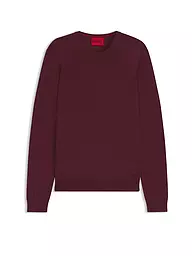 HUGO | Pullover CERDIC | Rojo oscuro