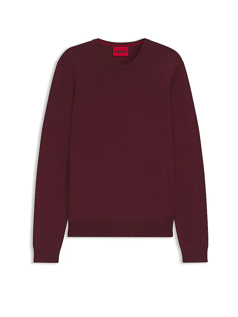 HUGO | Jersey SAN CEDIRC | Rojo oscuro