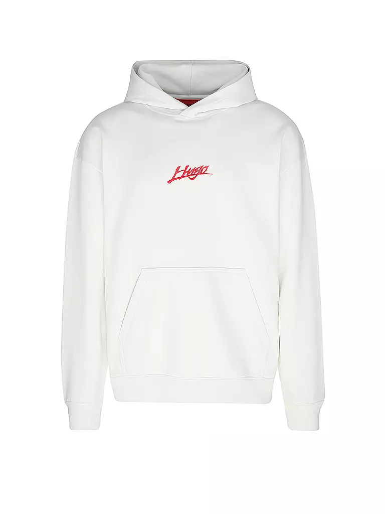 HUGO | Kapuzensweater - Hoodie  | Blanco