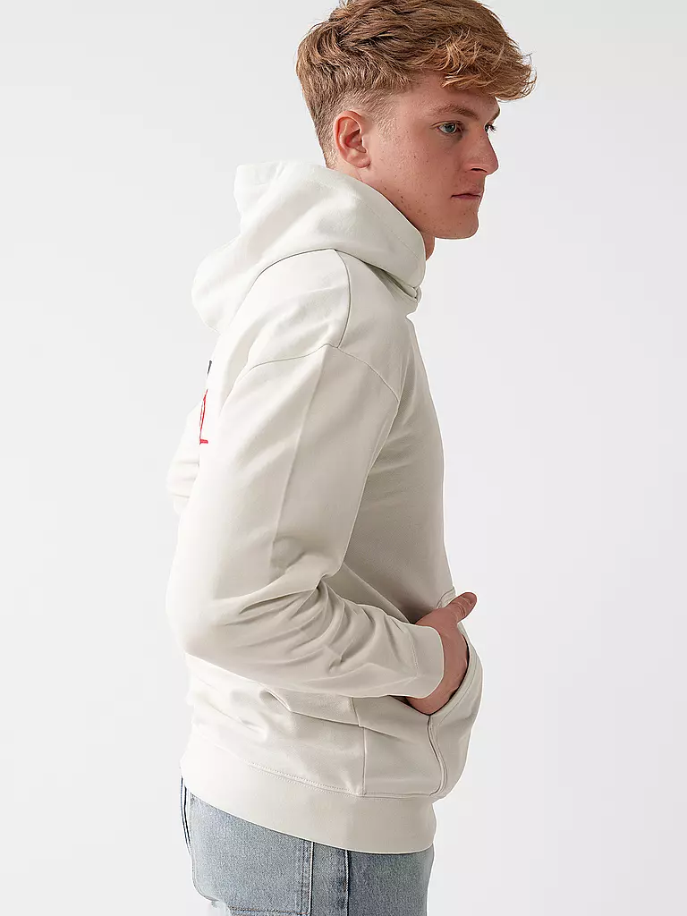 HUGO | Kapuzensweater - Hoodie  | Blanco