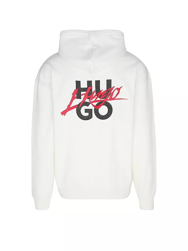 HUGO | Kapuzensweater - Hoodie  | Blanco