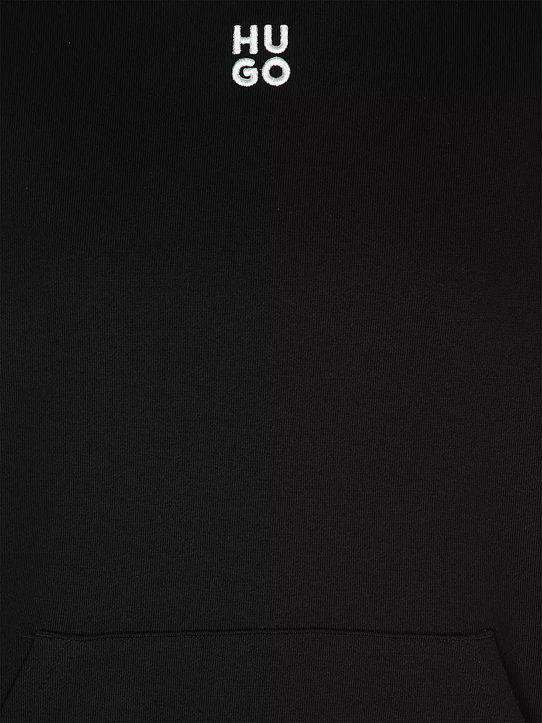 HUGO | Kapuzensweater - Hoodie DELFINIA | Negro