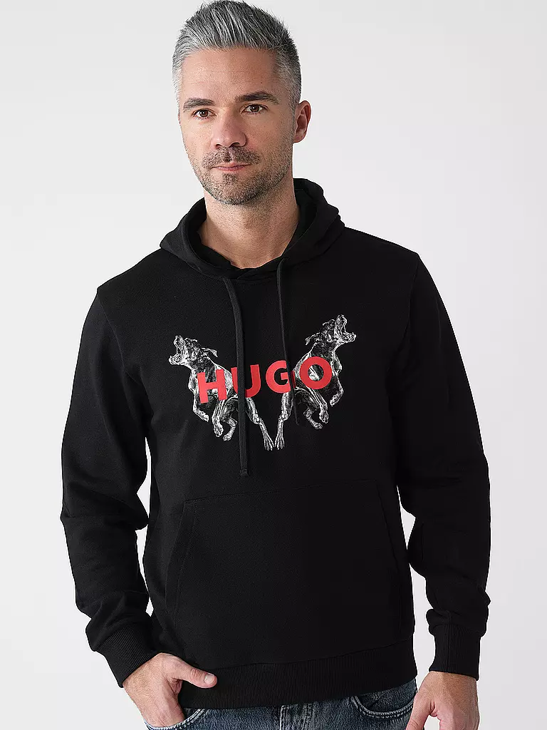 HUGO | Kapuzensweater - Hoodie DUELEYO | Negro