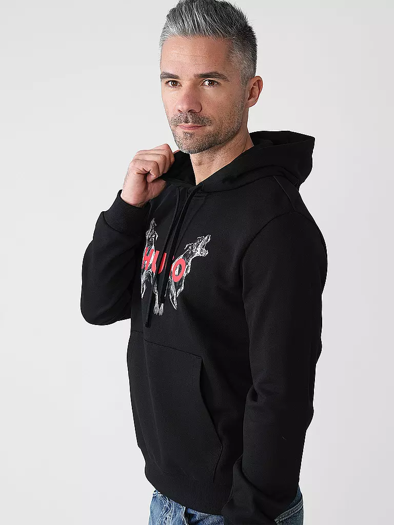 HUGO | Kapuzensweater - Hoodie DUELEYO | Negro