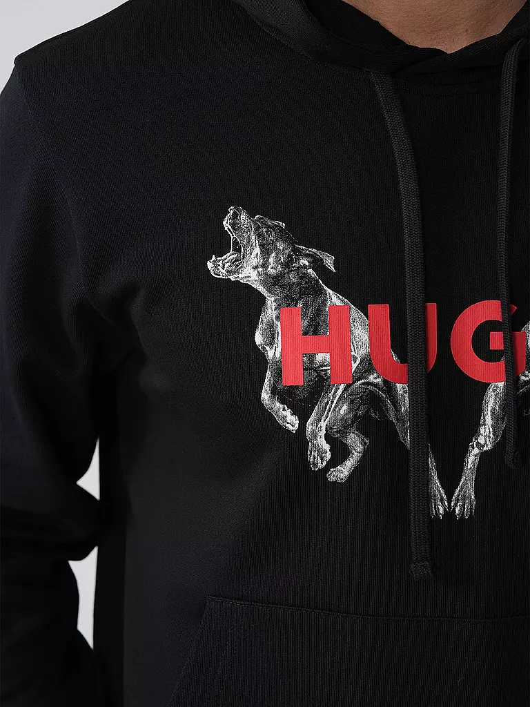 HUGO | Kapuzensweater - Hoodie DUELEYO | Negro