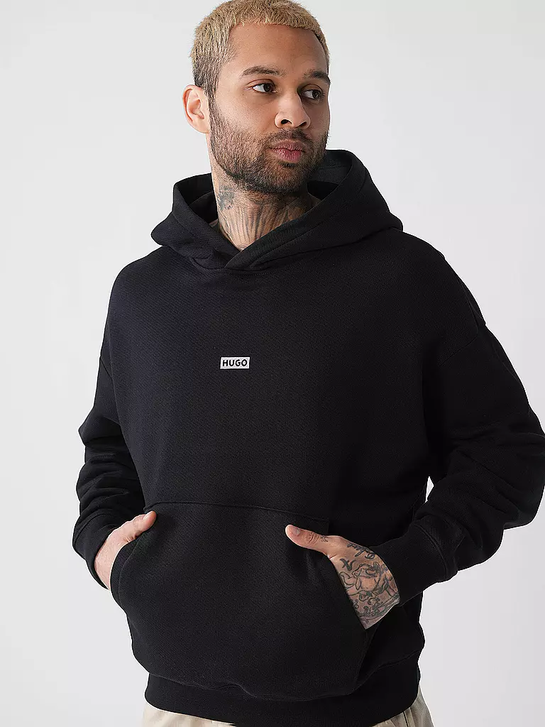 HUGO | Kapuzensweater - Hoodie NAZARDO | Negro