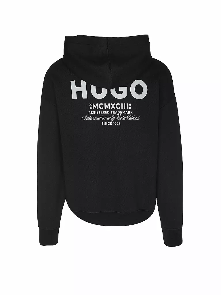 HUGO | Kapuzensweater - Hoodie NAZARDO | Negro