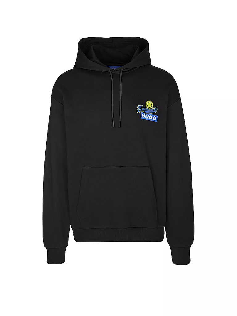 HUGO | Kapuzensweater - Hoodie NERRAIN | Negro