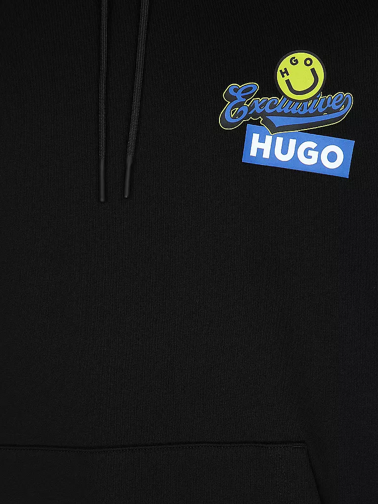 HUGO | Kapuzensweater - Hoodie NERRAIN | Negro