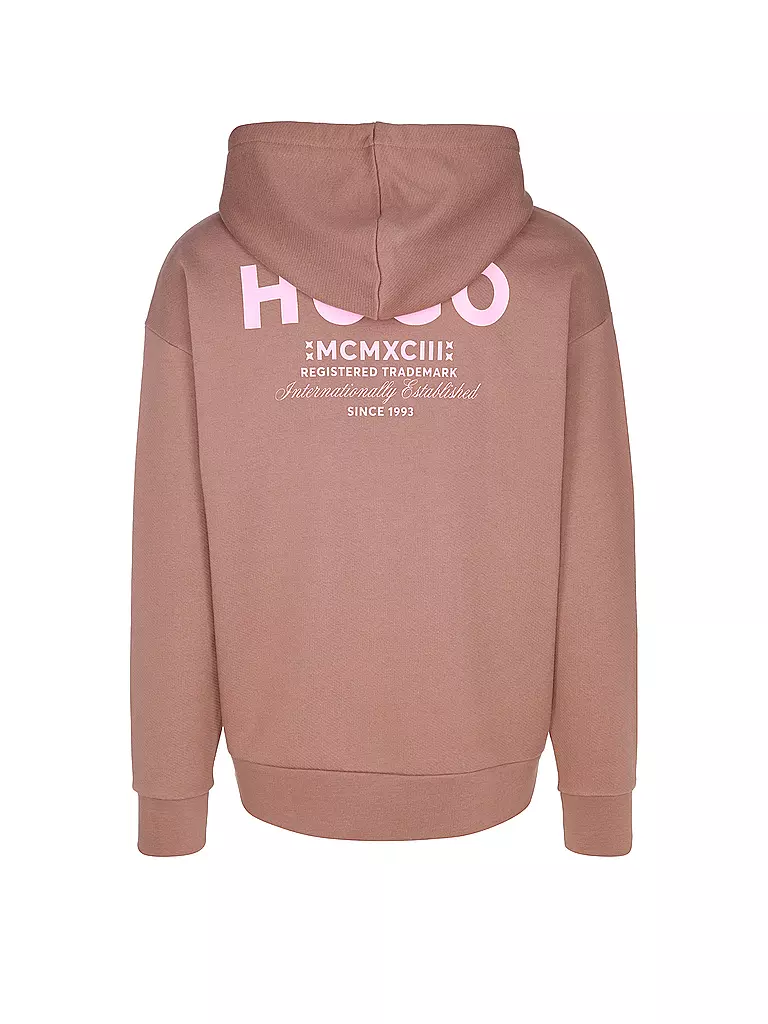 HUGO | Kapuzensweatjacke NARDIMEZ | Marrón