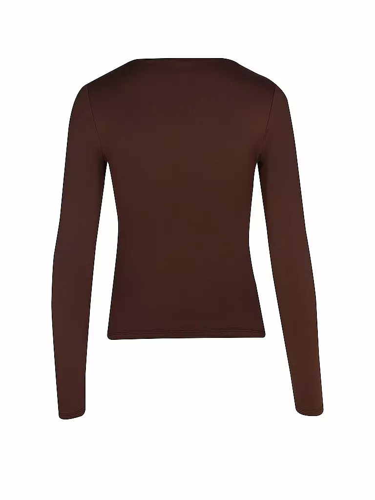HUGO | Langarmshirt DASIIA | Marrón