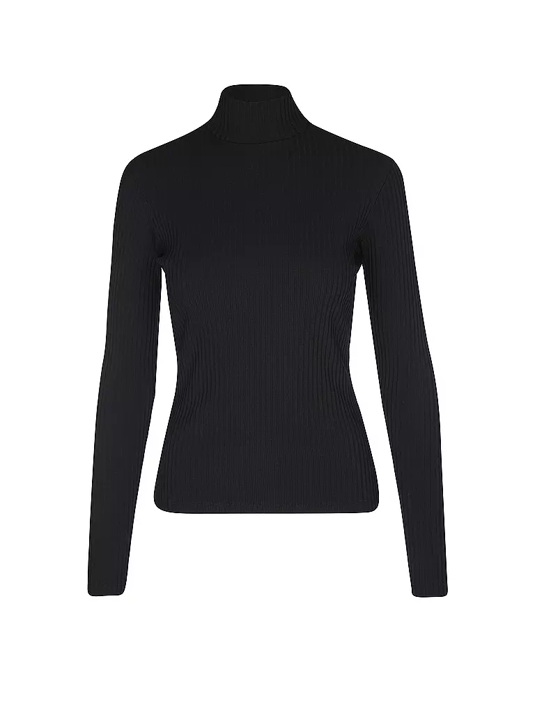 HUGO | Langarmshirt DRIZA | Negro