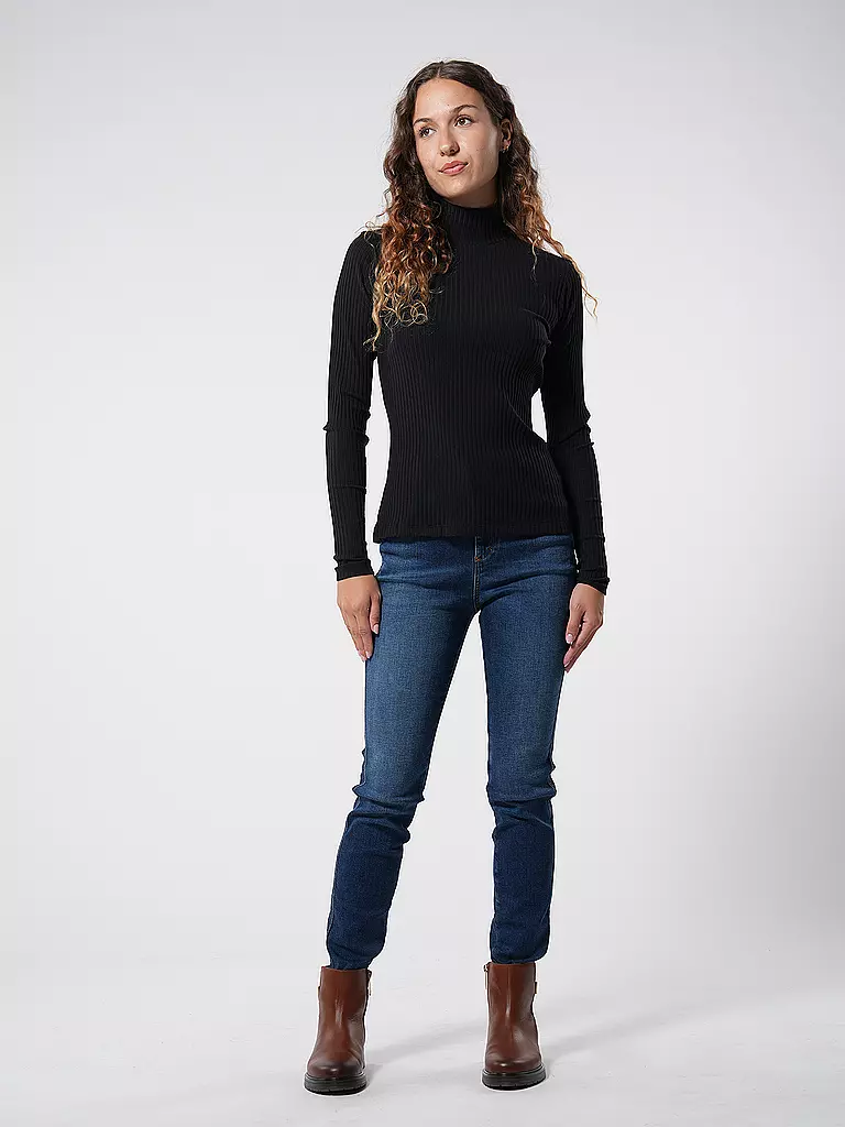 HUGO | Langarmshirt DRIZA | Negro