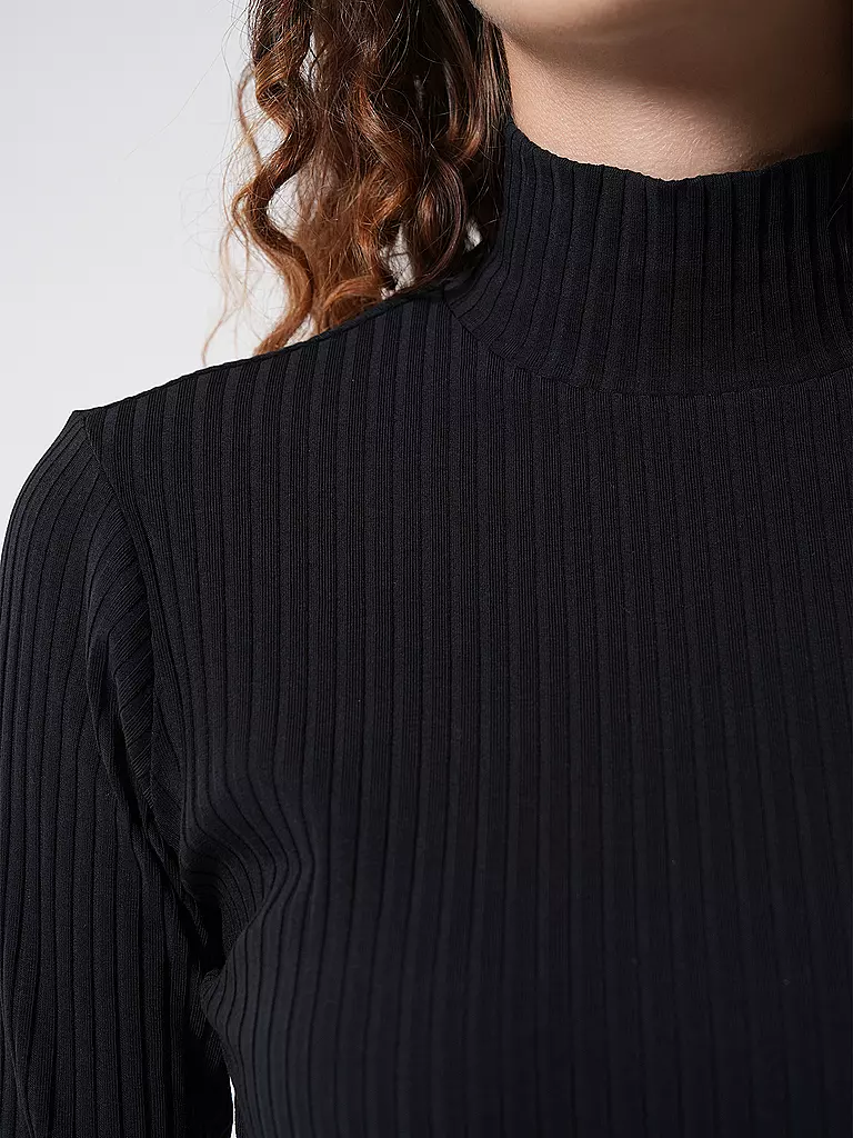 HUGO | Langarmshirt DRIZA | Negro