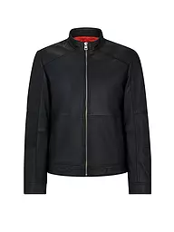 HUGO | Lederjacke LOKIS2 | Negro