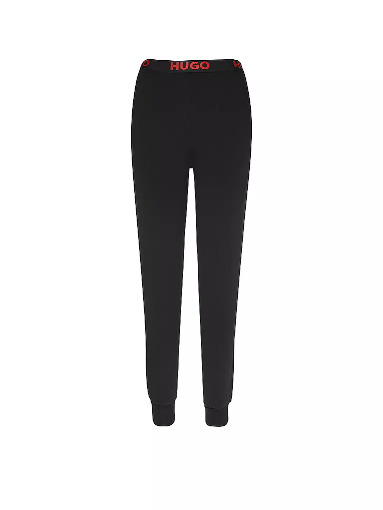 HUGO | Loungewear Hose SPORTY | Negro