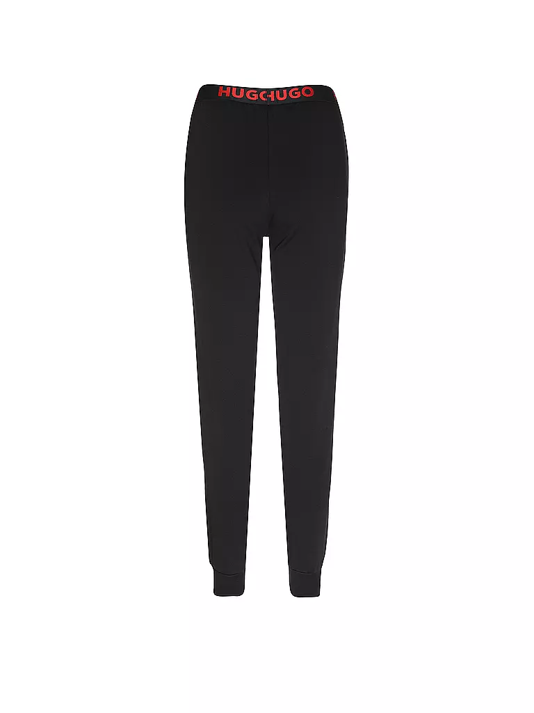 HUGO | Loungewear Hose SPORTY | Negro