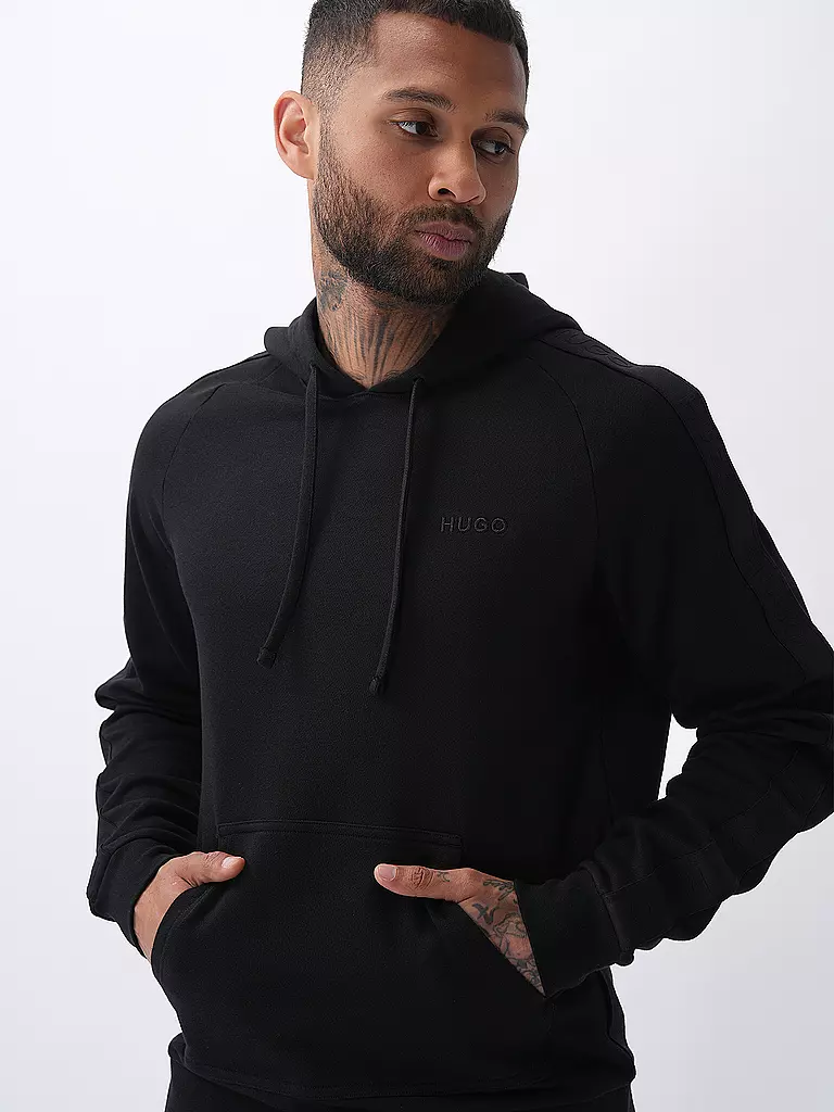 HUGO | Loungewear Kapuzensweater - Hoodie | Negro