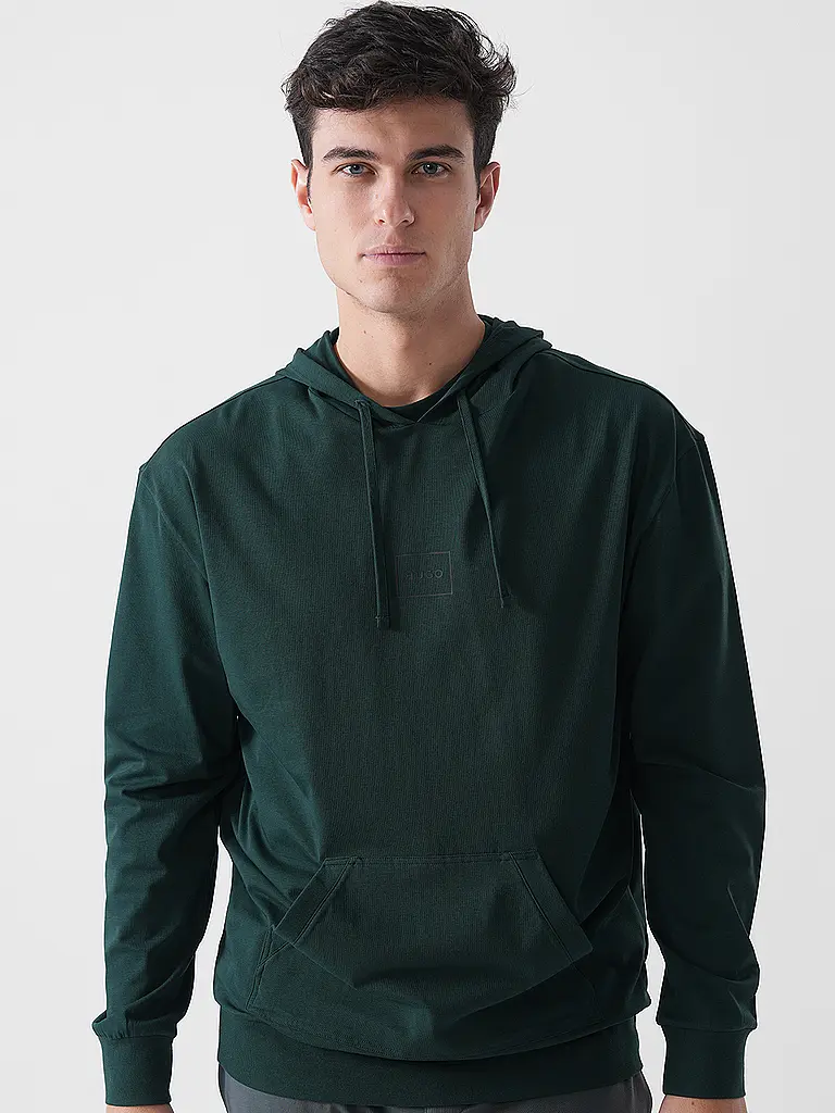HUGO | Loungwear Sweater LAZE | Verde oscuro