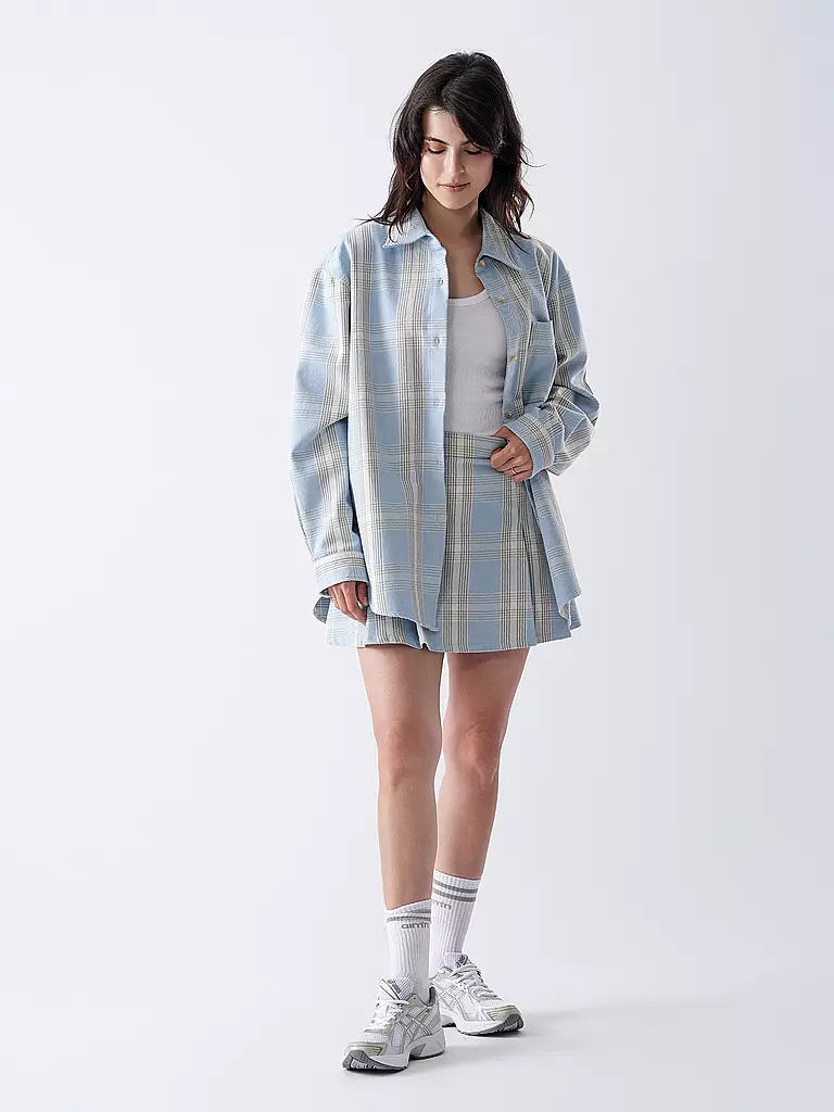 HUGO | Minifalda RIHALE-1_B | Azul claro