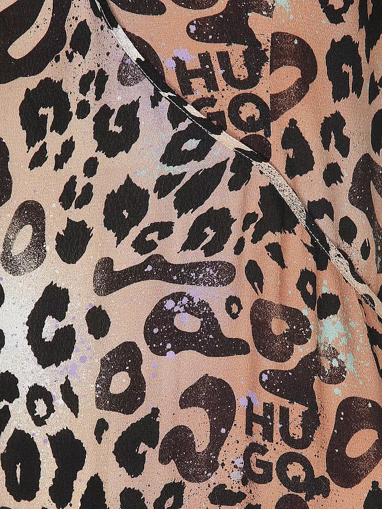 HUGO | Minikleid KALUNA-1 | Marrón