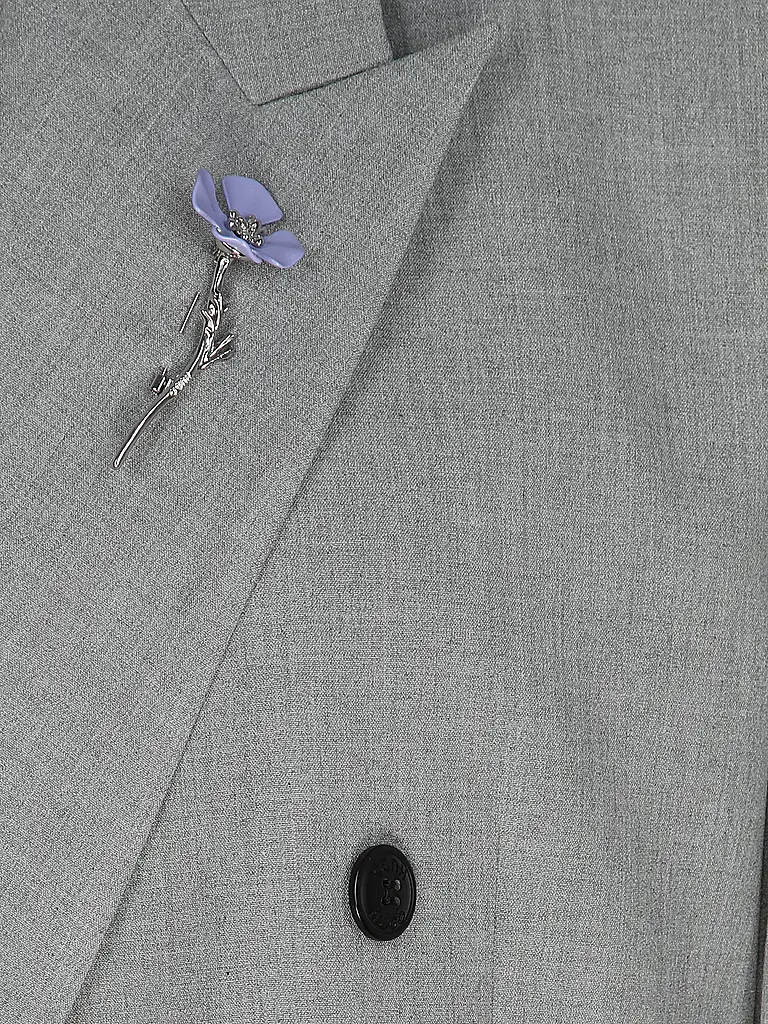 HUGO | Nombre del producto: Blazer ANTEGI
Marca: HUGO
Color: gris claro
Categorías: Moda, Mujer

Largo de manga: Manga larga
Material: Poliéster / Poliamida, Viscosa, Elástico
Forma del cuello: Cuello con solapa
Diseño: Liso
Estilo: Puro, Tendencia
Detalles: | 