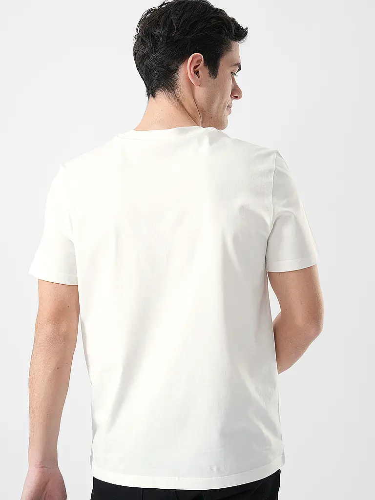 HUGO | Nombre del producto: Camiseta DEYSS
Marca: HUGO
Color: blanco
Categorías: Moda, Hombre

Largo de manga: Manga corta
Cuello: Cuello redondo
Material: Jersey, Algodón
Diseño: Estampado
Corte (Prenda superior): Regular
Estilo: Puro, Tendencia | Blanco