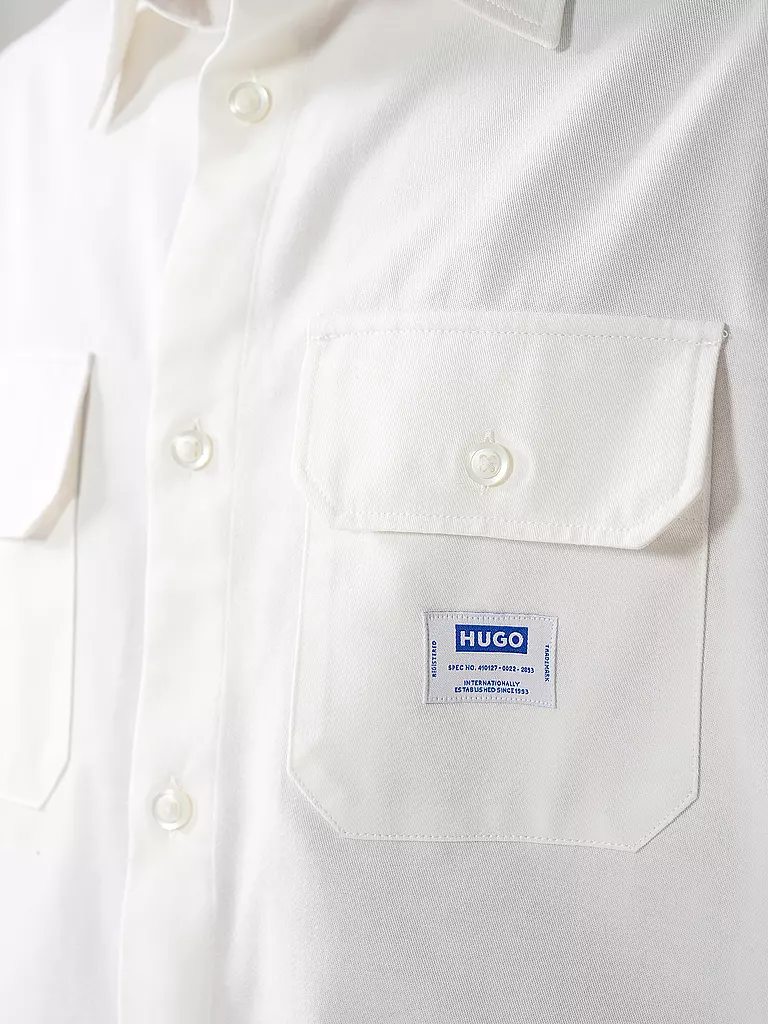 HUGO | Overshirt EKYNONE | Blanco