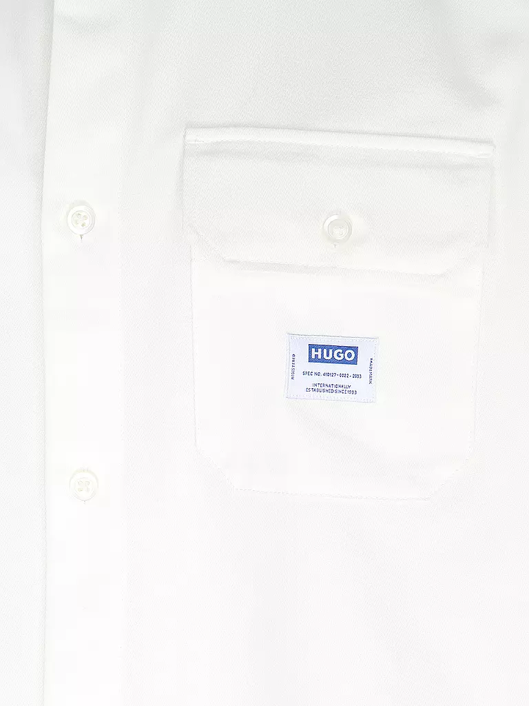 HUGO | Overshirt EKYNONE | Blanco