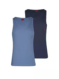 HUGO | Pack de 2 camisetas de tirantes open miscellaneous | Azul