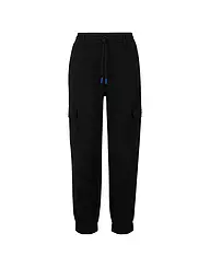 HUGO | Pantalón cargo de corte relajado HISUNE-1-D_B | Negro