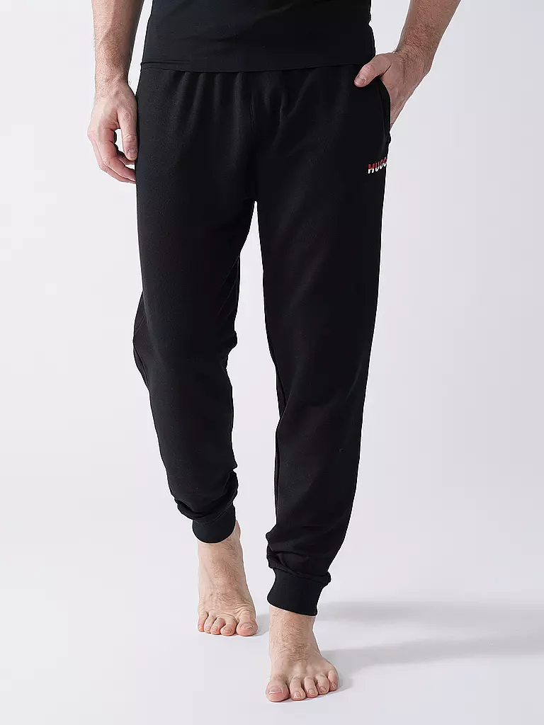HUGO | Pantalón de chándal Loungewear AMSTERDAM | Negro