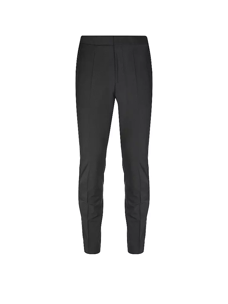HUGO | Pantalón de traje de esmoquin Slim Fit HESTEN224E1X | schwarz