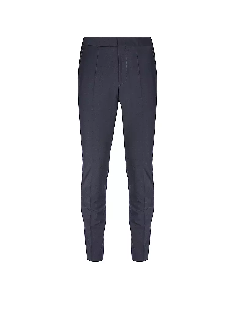 HUGO | Pantalón de traje de esmoquin Slim Fit HESTEN224E1X | blau