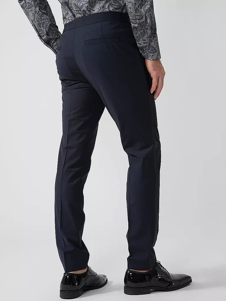 HUGO | Pantalón de traje de esmoquin Slim Fit HESTEN224E1X | blau