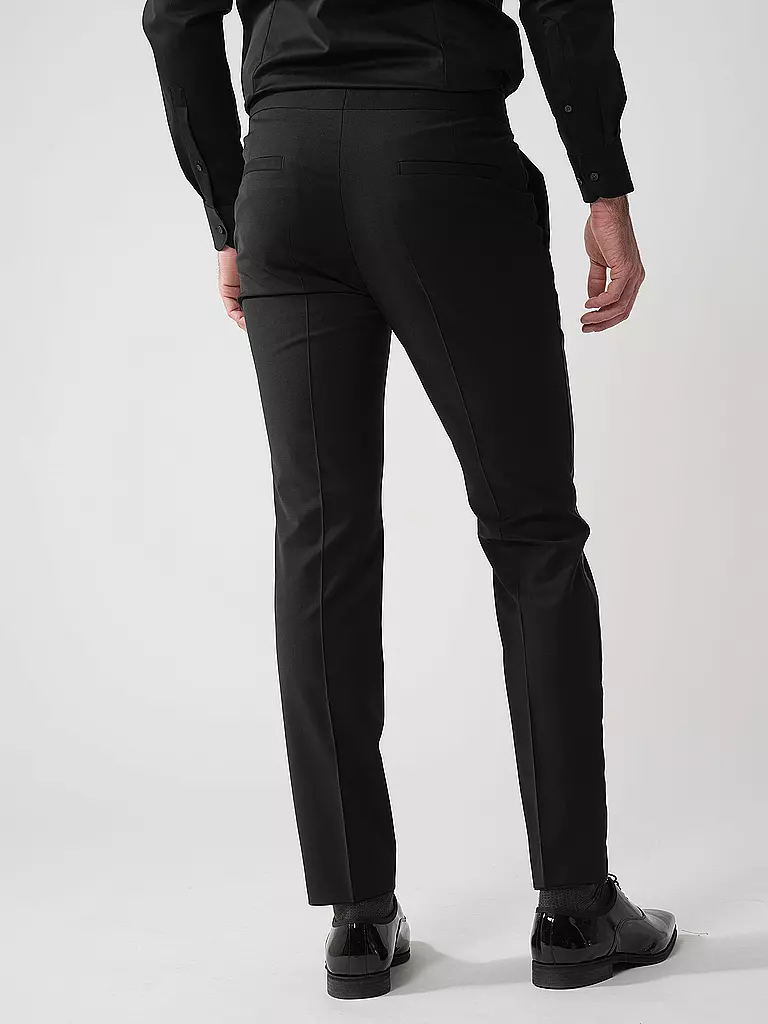 HUGO | Pantalón de traje de esmoquin Slim Fit HESTEN224E1X | 