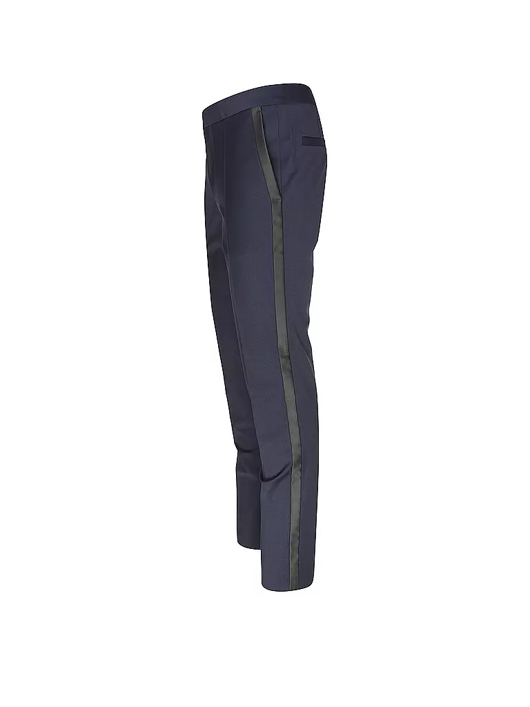 HUGO | Pantalón de traje de esmoquin Slim Fit HESTEN224E1X | blau