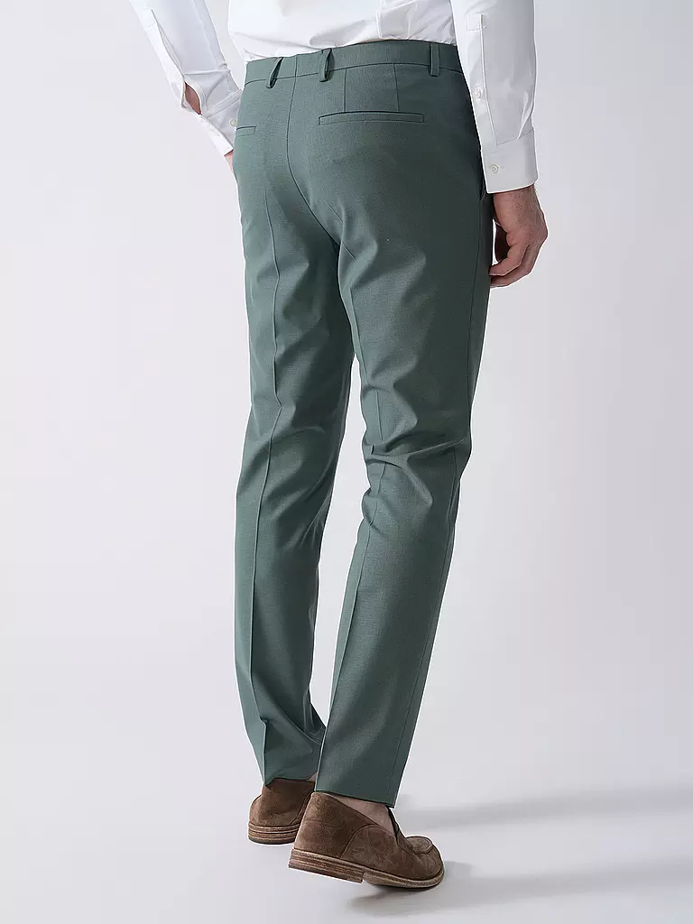 HUGO | Pantalón de traje Extra Slim Fit | Verde