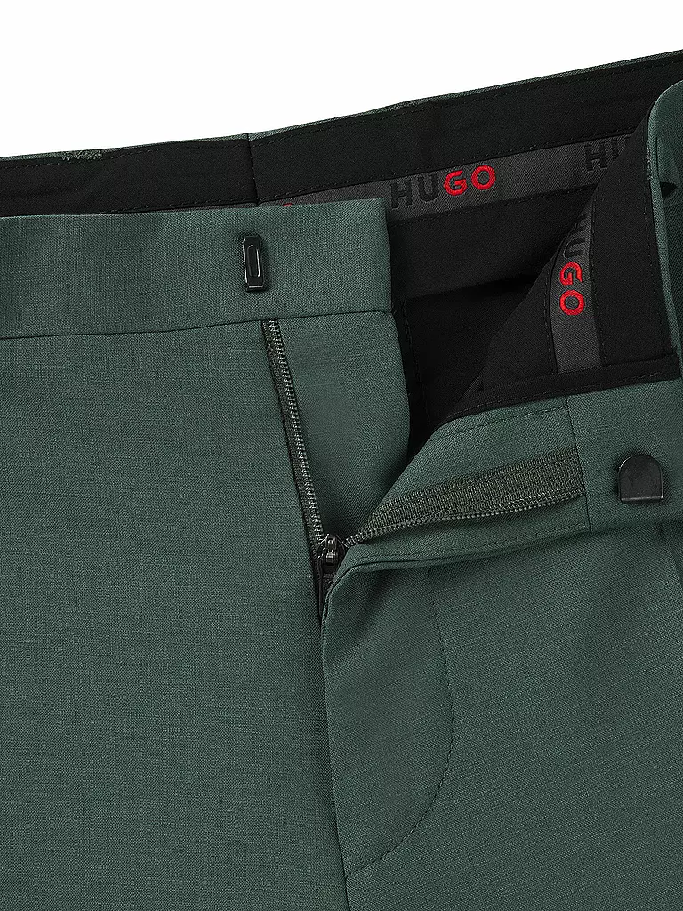 HUGO | Pantalón de traje Extra Slim Fit | Verde
