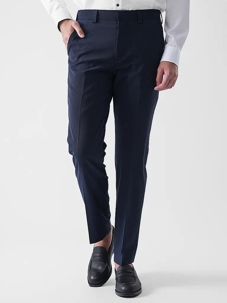 HUGO | Pantalón de traje Modern Fit TOM253X | Azul oscuro