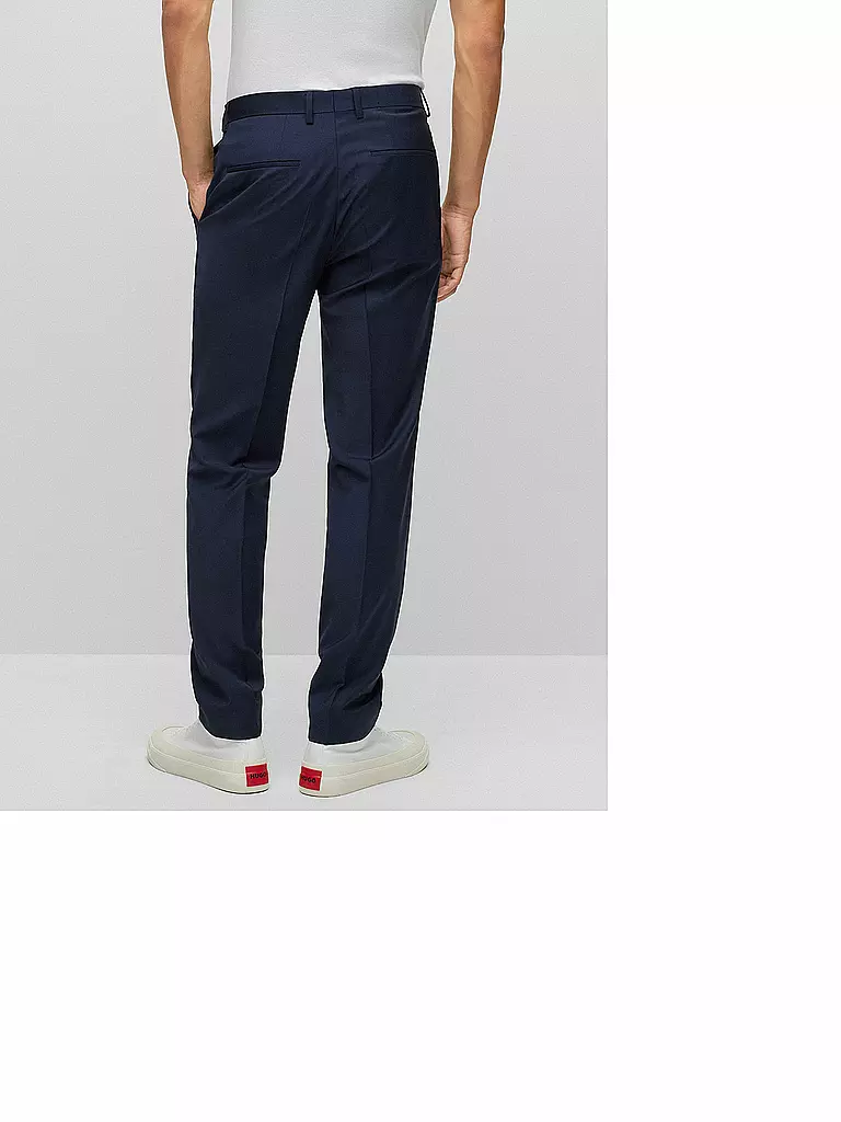 HUGO | Pantalón de traje Slim Fit GENTLIN | Azul