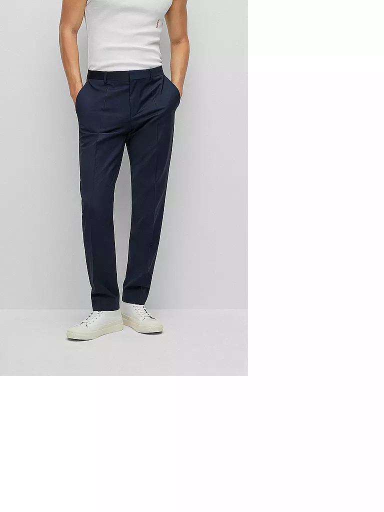 HUGO | Pantalón de traje Slim Fit GENTLIN | Azul