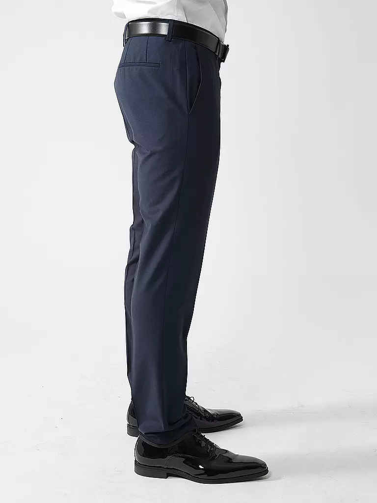 HUGO | Pantalón de traje Slim Fit | Azul oscuro