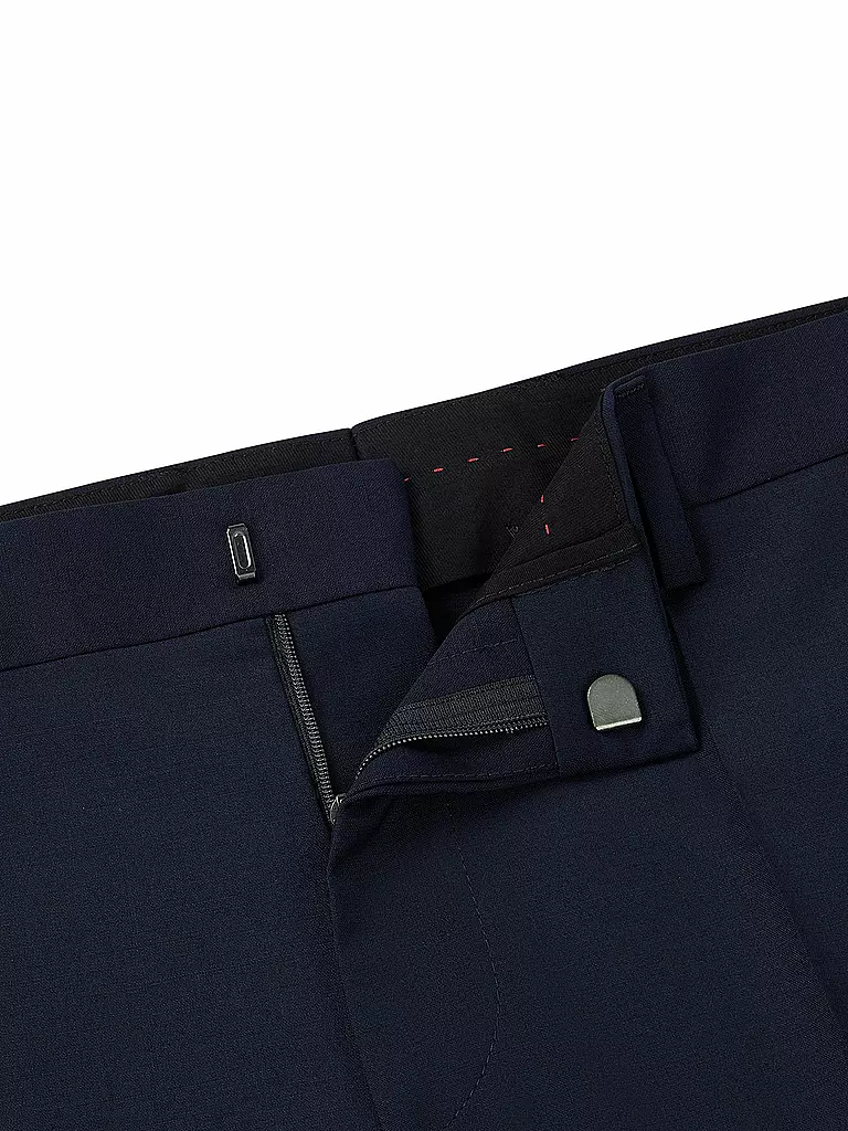 HUGO | Pantalón de traje Slim Fit | Azul oscuro