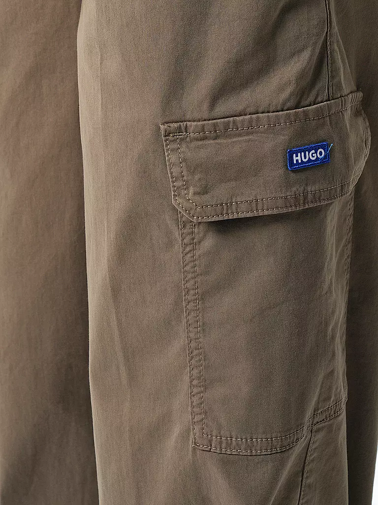 HUGO | Pantalones cargo de corte relajado HISUNE-1-D_B | 