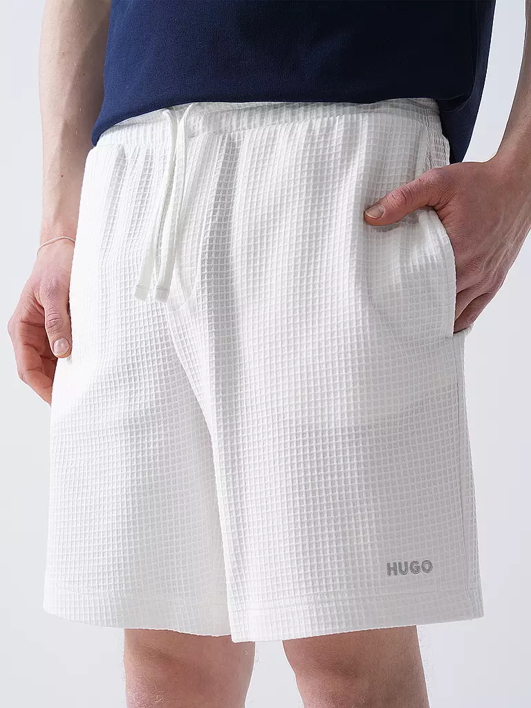 HUGO | Pantalones cortos de estar en casa AUSTIN | Blanco