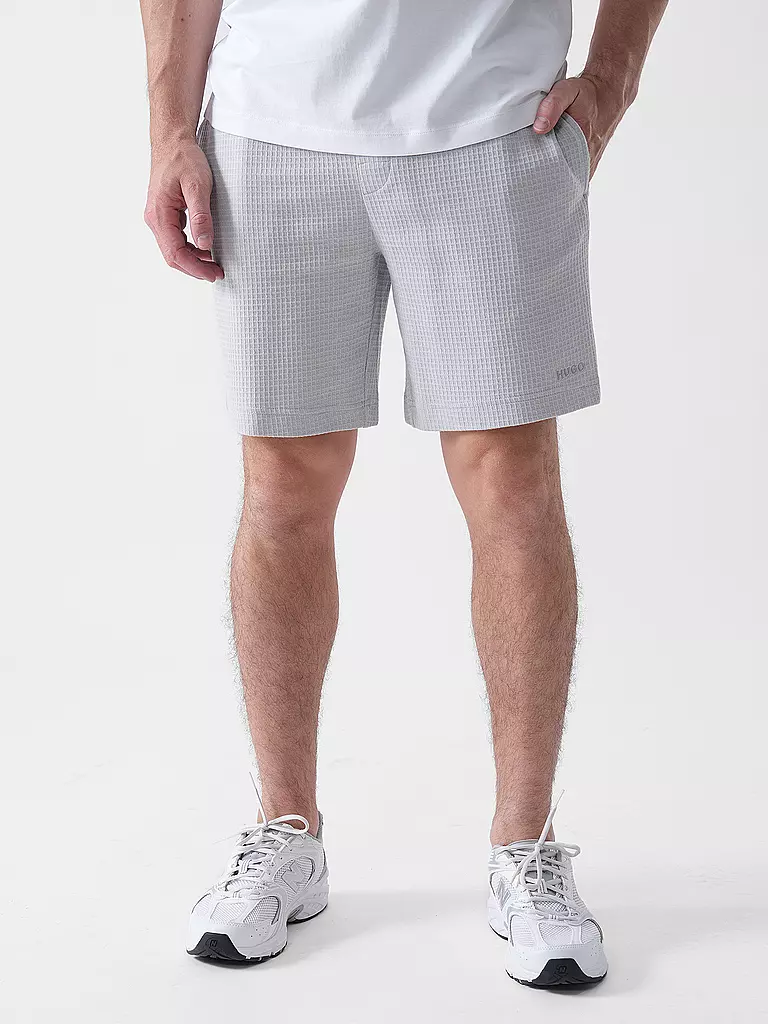 HUGO | Pantalones cortos de estar en casa AUSTIN | Gris claro