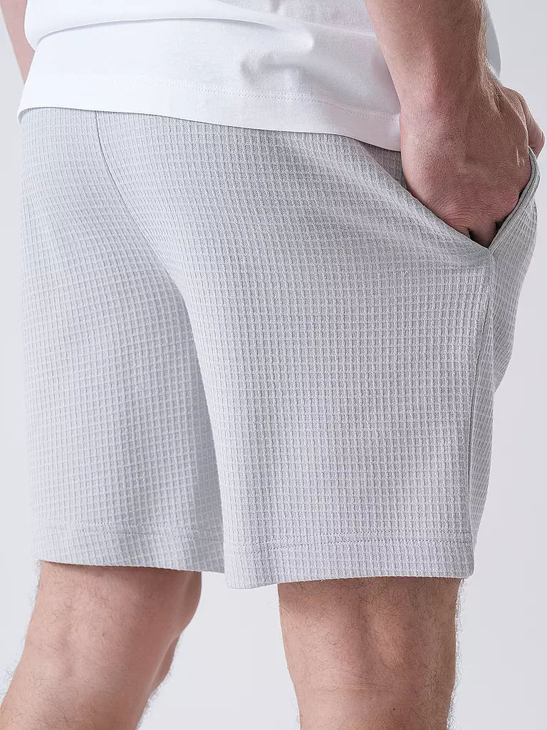 HUGO | Pantalones cortos de estar en casa AUSTIN | Gris claro