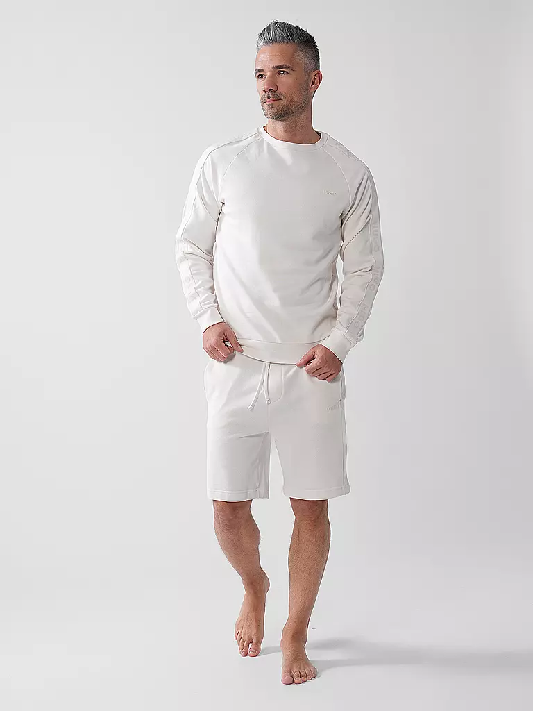 HUGO | Pantalones cortos de estar en casa LIAM | Crema