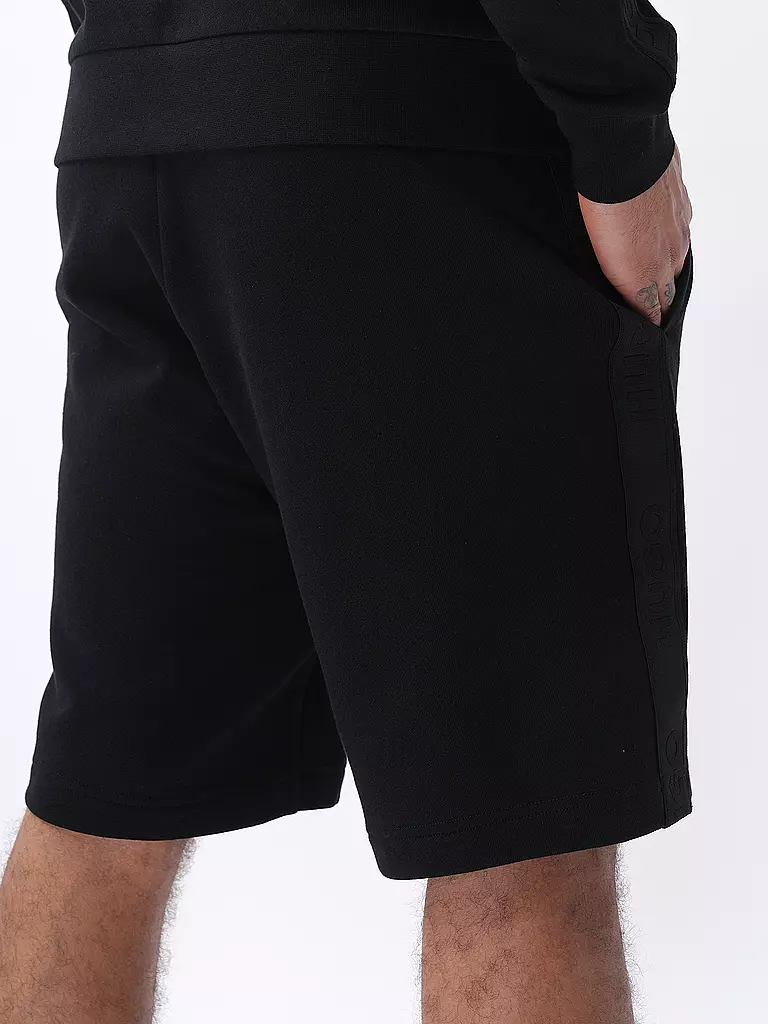 HUGO | Pantalones cortos de estar en casa | Negro